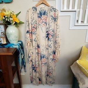 💛 Floral kimono